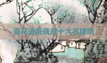 亚马逊瓷砖是十大名牌吗