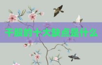 干股的十大缺点是什么