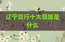 辽宁交行十大领域是什么
