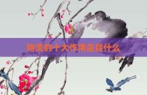 物流的十大作用是指什么