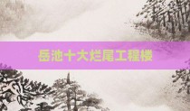 岳池十大烂尾工程楼
