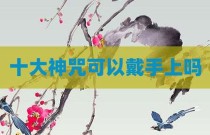 十大神咒可以戴手上吗