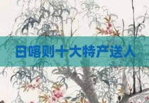 日喀则十大特产送人