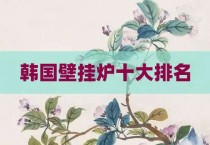 韩国壁挂炉十大排名