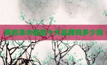 美的净水器是十大品牌吗多少钱