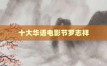 十大华语电影节罗志祥