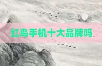 红鸟手机十大品牌吗