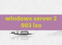 windows server 2003 iso