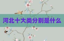 河北十大类分别是什么