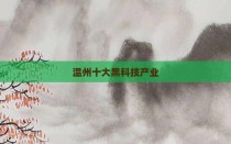 温州十大黑科技产业