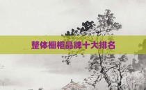 整体橱柜品牌十大排名