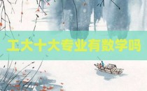 工大十大专业有数学吗