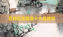百利石膏板是十大品牌吗