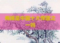 梅姨是中国十大悍匪之一吗