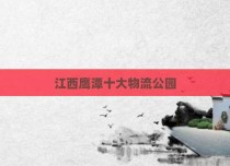 江西鹰潭十大物流公园