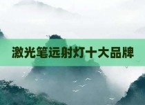 激光笔远射灯十大品牌
