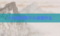 十大股东有个人说明什么