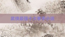 武侠最强十大拳手小说