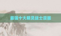 最强十大精灵战士漫画