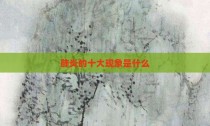 肺炎的十大现象是什么
