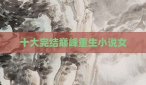 十大完结巅峰重生小说女