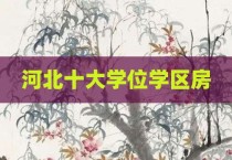 河北十大学位学区房