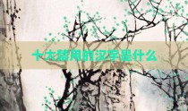 十大禁用的汉字是什么