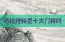 奇拉维特是十大门将吗