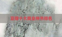 豆瓣十大商业神书排名