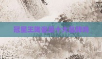 冠星王陶瓷是十大品牌吗