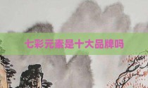 七彩元素是十大品牌吗