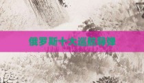 俄罗斯十大巡航导弹