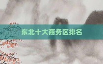东北十大商务区排名