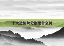 十大恐怖片分别是什么片