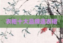 衣柜十大品牌连衣裙