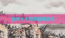 日本十大伺服品牌排名