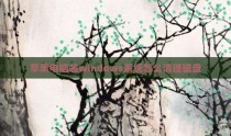 苹果电脑装windows系统怎么清理磁盘