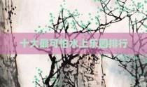 十大最可怕水上乐园排行