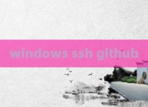 windows ssh github