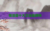 恒洁是十大卫浴品牌吗