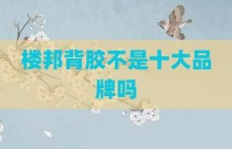 楼邦背胶不是十大品牌吗