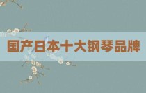 国产日本十大钢琴品牌