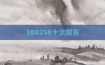 300258十大股东