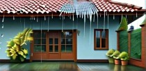 梦见屋里漏雨是什么意思