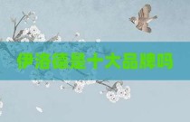伊洛德是十大品牌吗