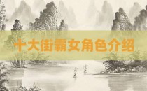 十大街霸女角色介绍