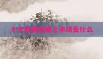 十大数据透视上半场是什么