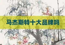 马杰斯特十大品牌吗