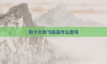 前十大的飞船是什么型号