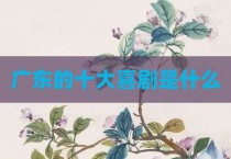 广东的十大喜剧是什么